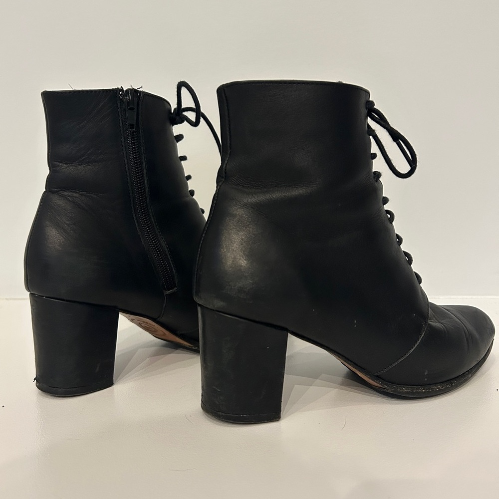 Poppy Barley Victoriana Boot Black